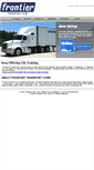 Mobile Screenshot of frontiertransport.com